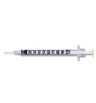 Syringe 1cc Insulin with Needle Micro-Fine™ 1 mL 28 Gauge 1/2 Inch Attached Needle Without Safety (100/BX 5BX/CS) by BD  ID 329424